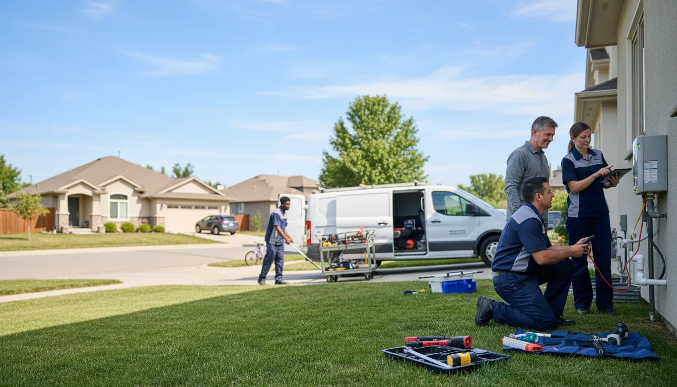 Tankless water heater service in Ferndale, CA